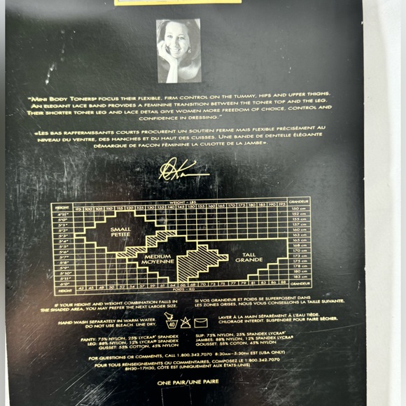 Donna Karan Hosiery Pantyhose Bundle small petite in chocolate, navy, and black - Picture 6 of 8